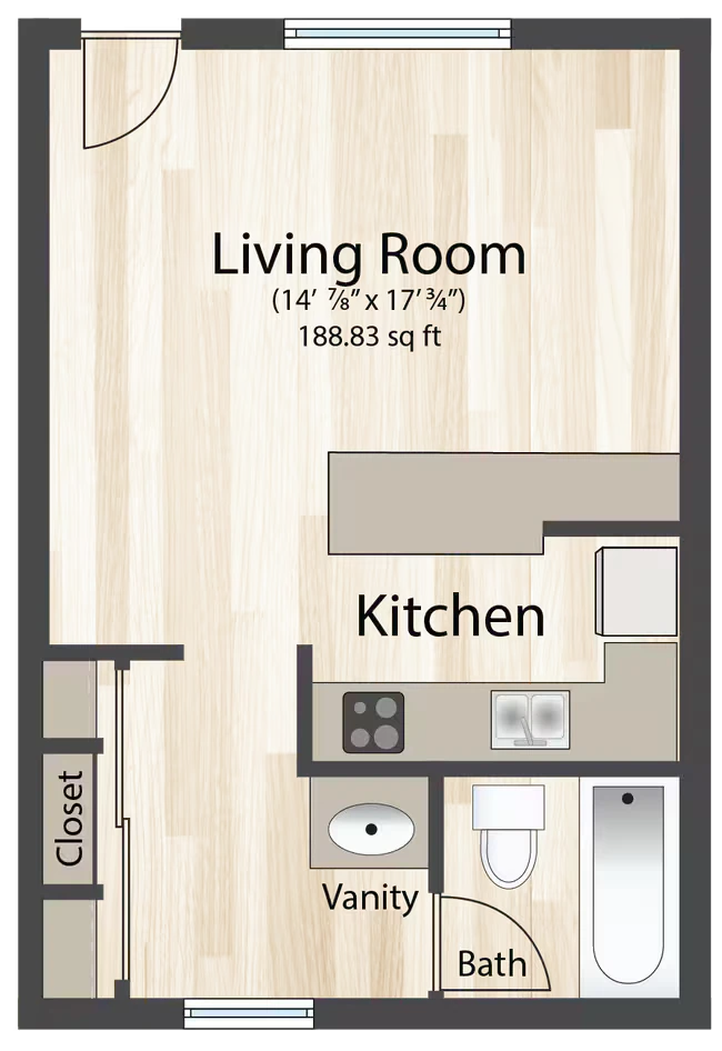 e10a - East 387 floor plan